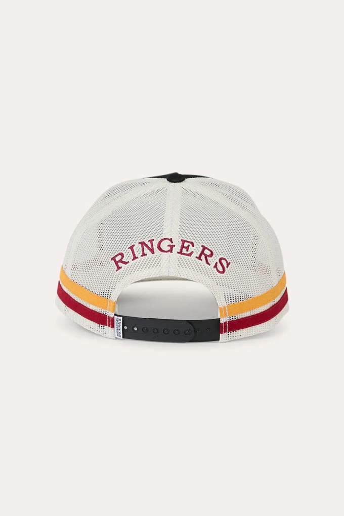 Ringers Western Live Rodeo Black/Off White Trucker Cap