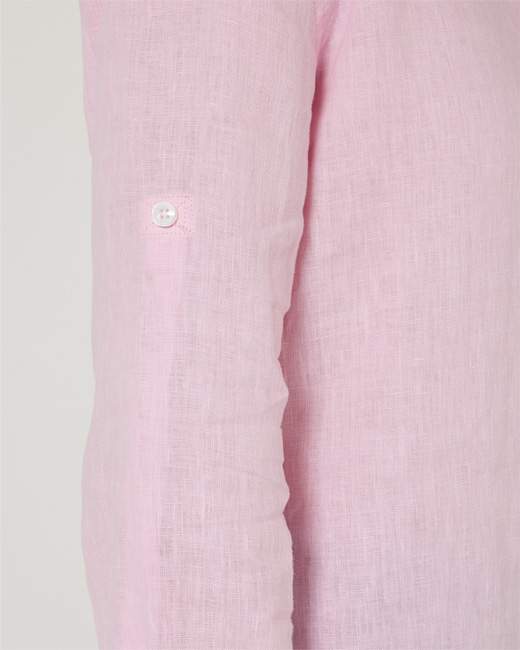 Pilbara Ladies Florence Linen Shirt Pink