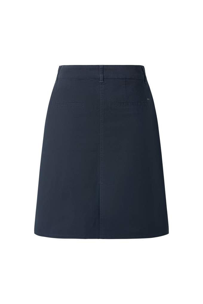 Pilbara Ladies Daphne Chino A-Line Skirt Ink Navy