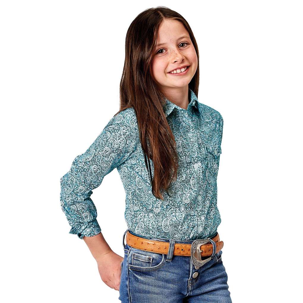 Roper Girls Amarillo 80325108 Print Shirt