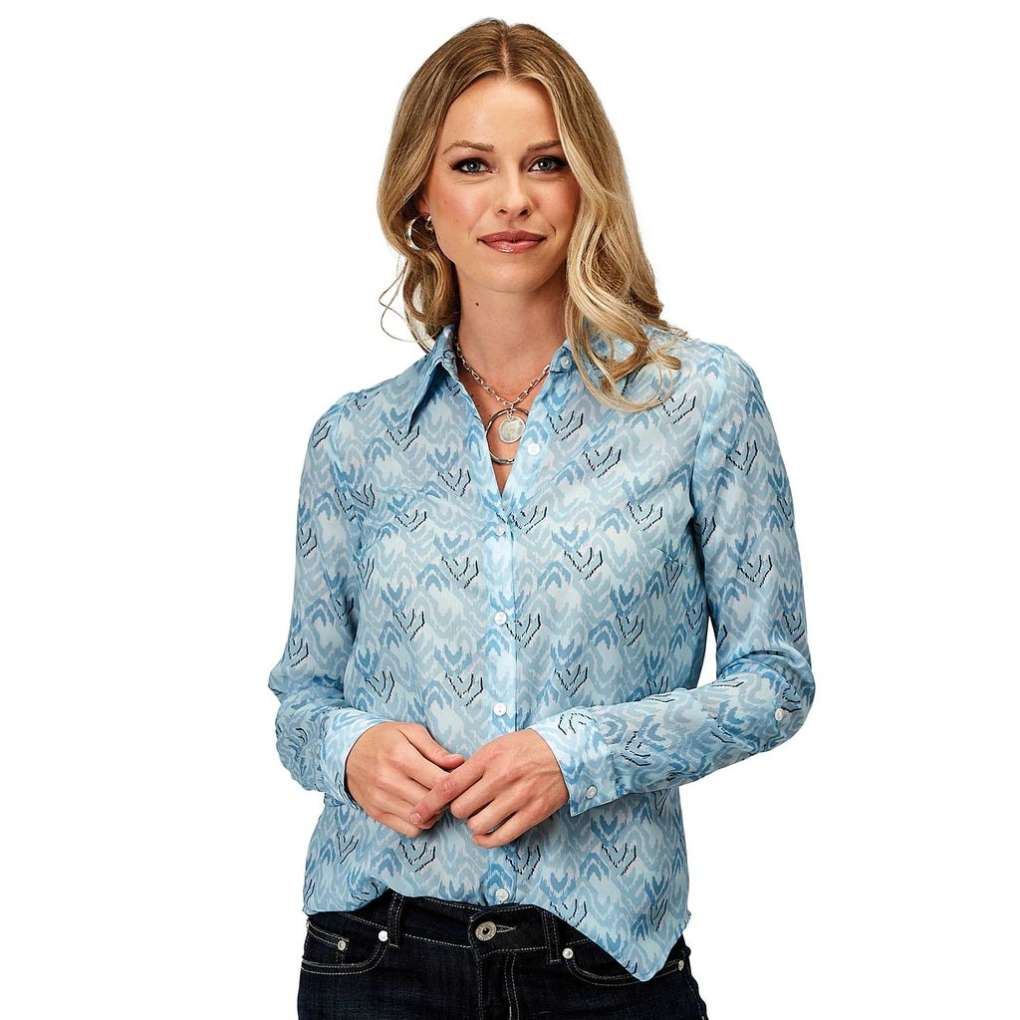 Roper Ladies Studio West 50590073 Printed Shirt