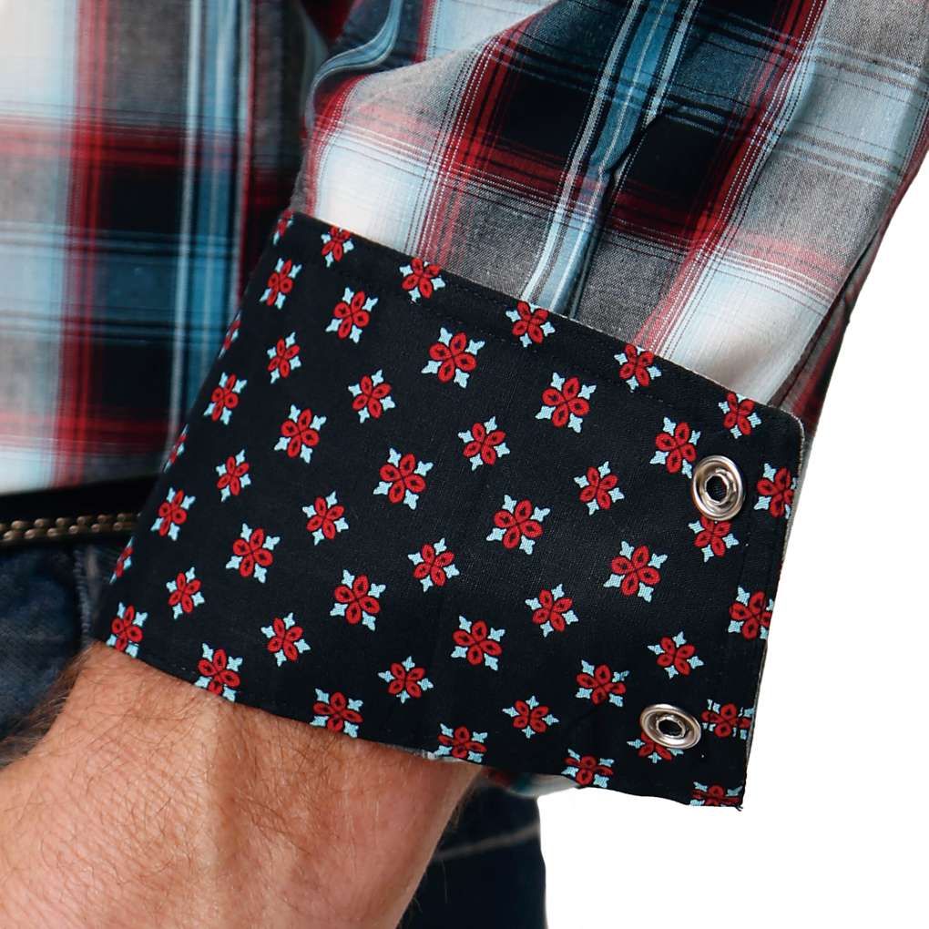 Roper Mens Amarillo Plaid Shirt 01278053