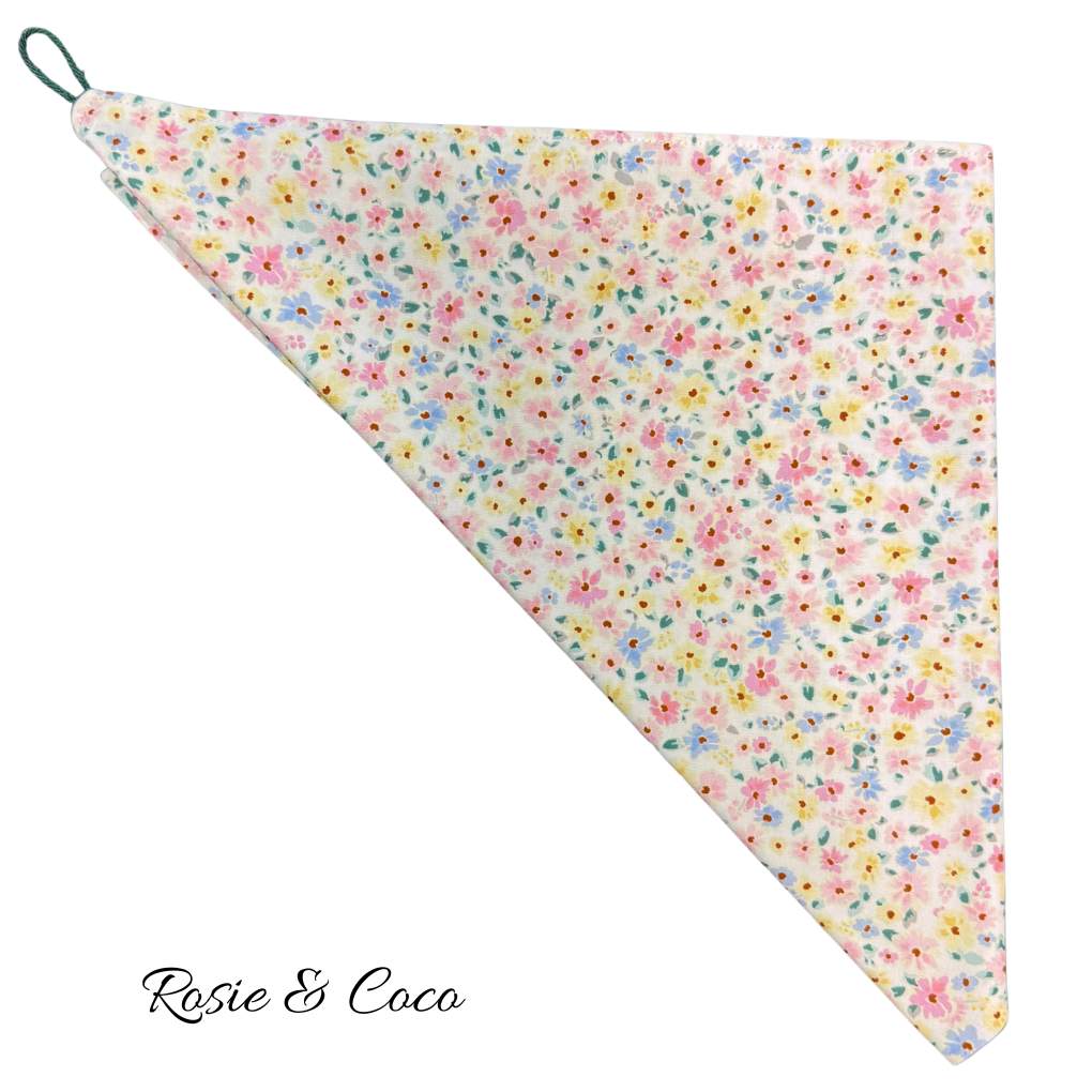 Rosie & Coco Scarf Floral Cream