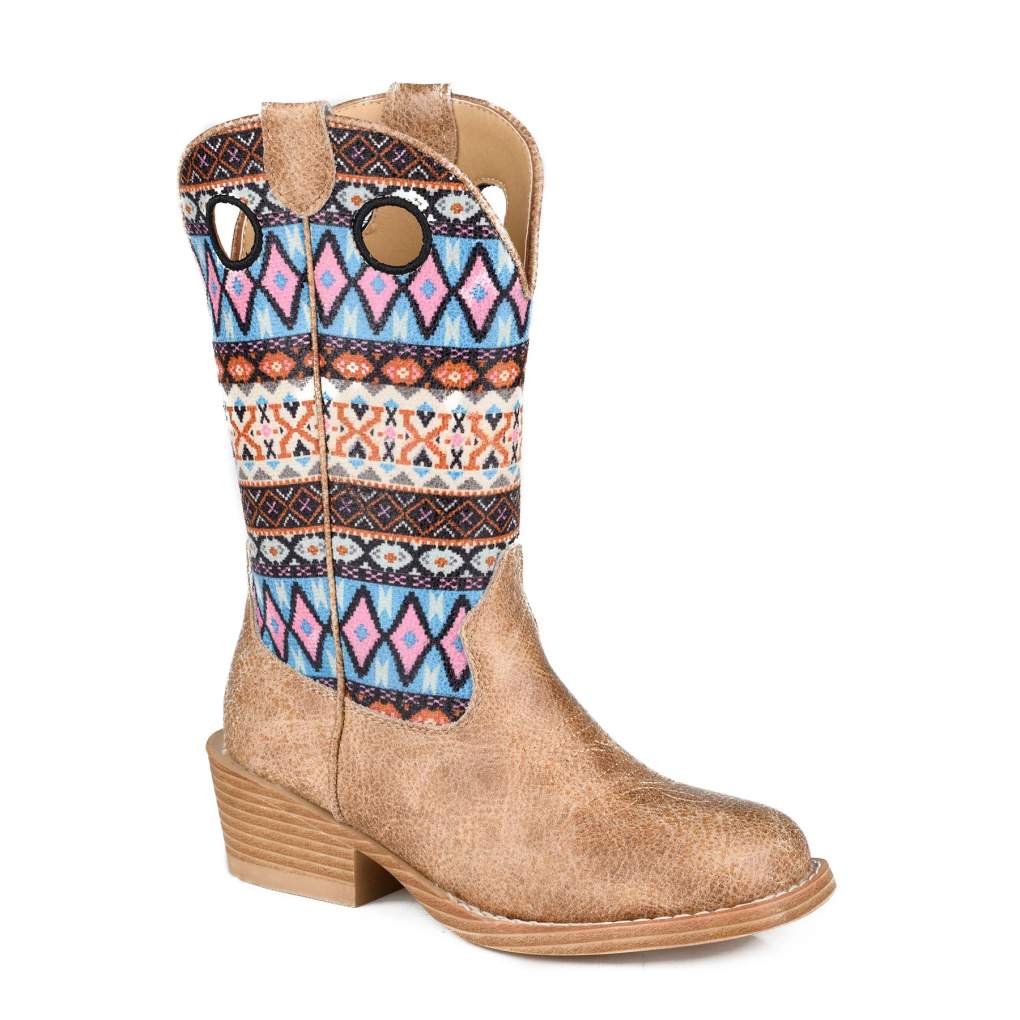 Roper Big Kids Willow Aztec Tan