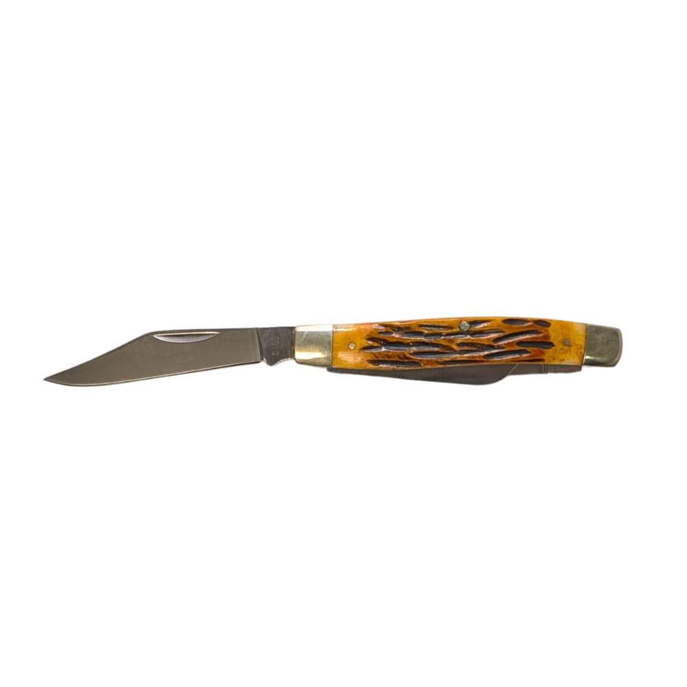 Sicut Traditional Stockman Knife Bone Handle