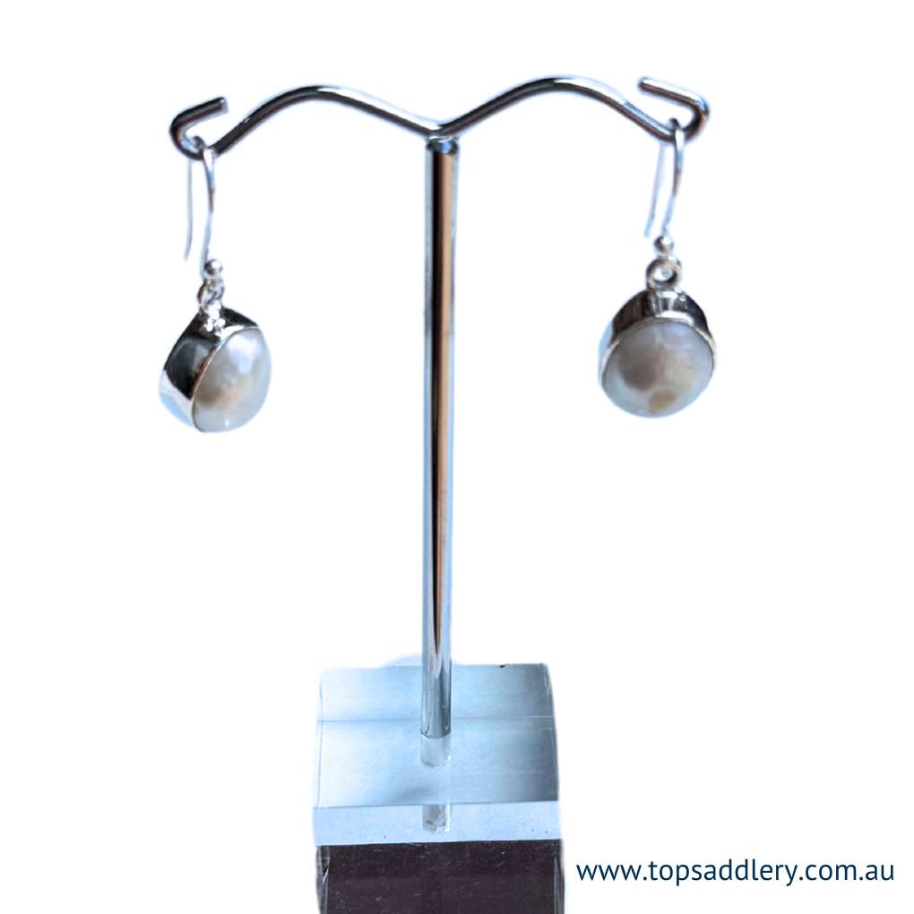 S&S Baroque Pearl Earrings