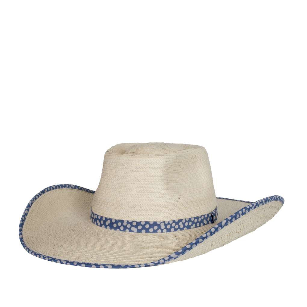 Sunbody Ava Navy Dots Natural