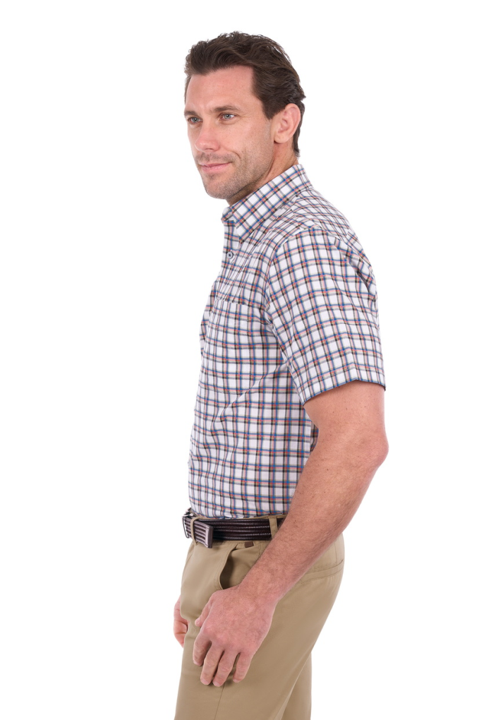 Thomas Cook Mens Arlo S/S Plaid Shirt