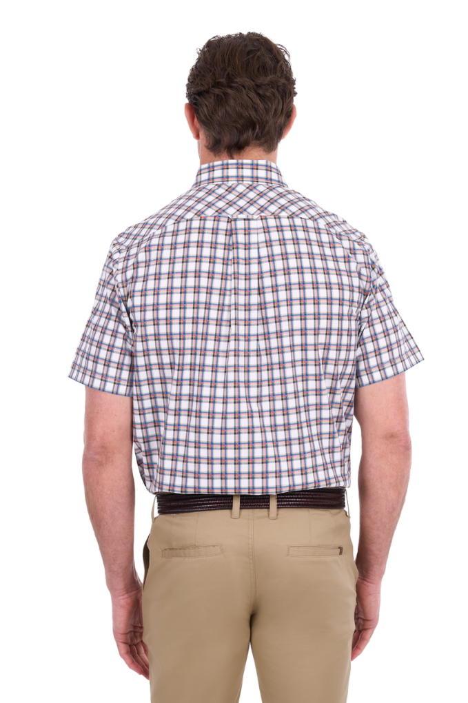 Thomas Cook Mens Arlo S/S Plaid Shirt