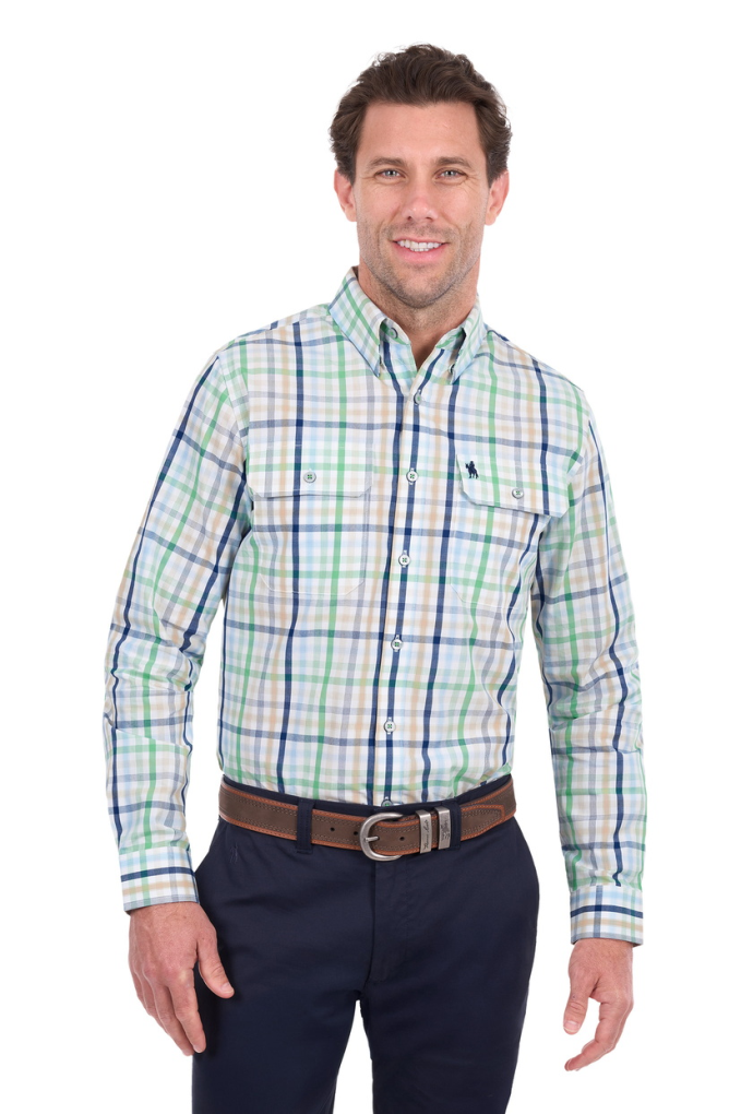 Thomas Cook Mens Louie Plaid Shirt