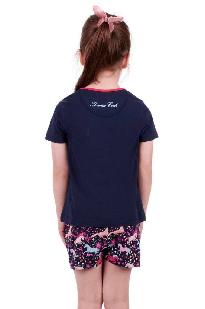 Thomas Cook Girls Starlight Glow In Dark PJs