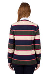 Thomas Cook Ladies Sienna Striped Rugby Navy/Green/Cream