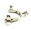 Toprail Ladies Spur with Heart Rowels
