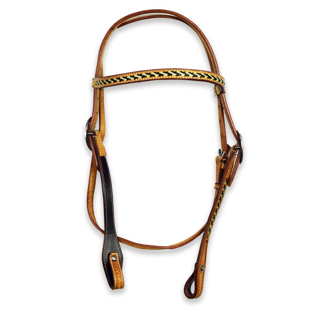 Ezy Ride Bridle w/ Black/Natural Lacing