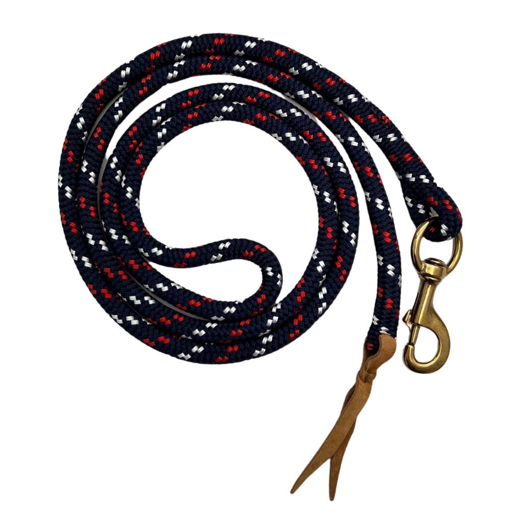Tts Double Braid Lead With Brass Snap