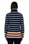 Thomas Cook Ladies Andorra Stripe Zip Rugby