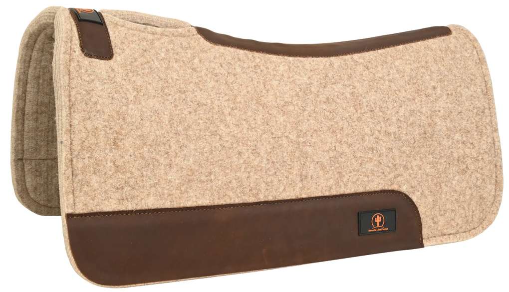 Toprail The Condamine Contoured Wool Campdraft Saddle Pad