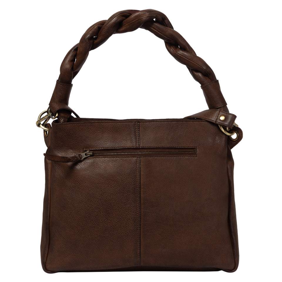 Design Edge Callan Woven Hobo Bag
