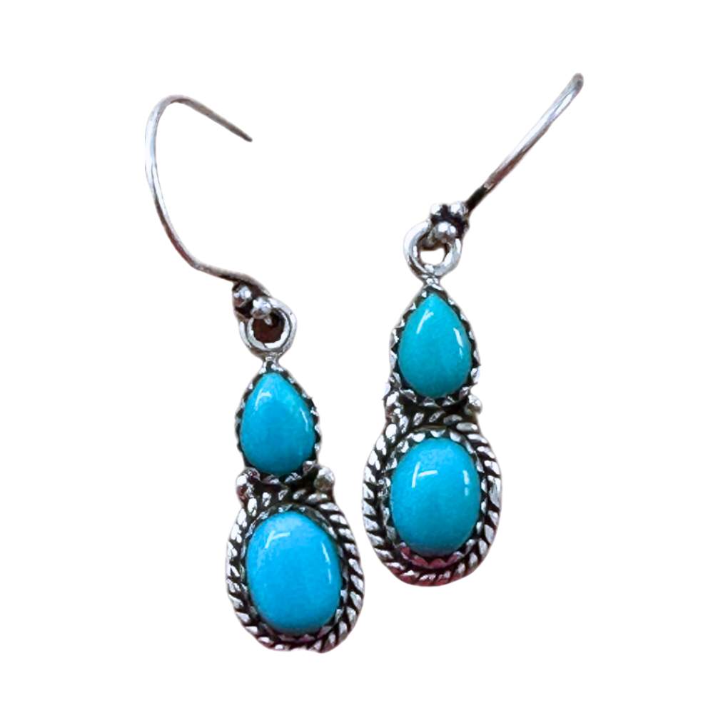 Wild Brumby Mountain Droplet Earrings