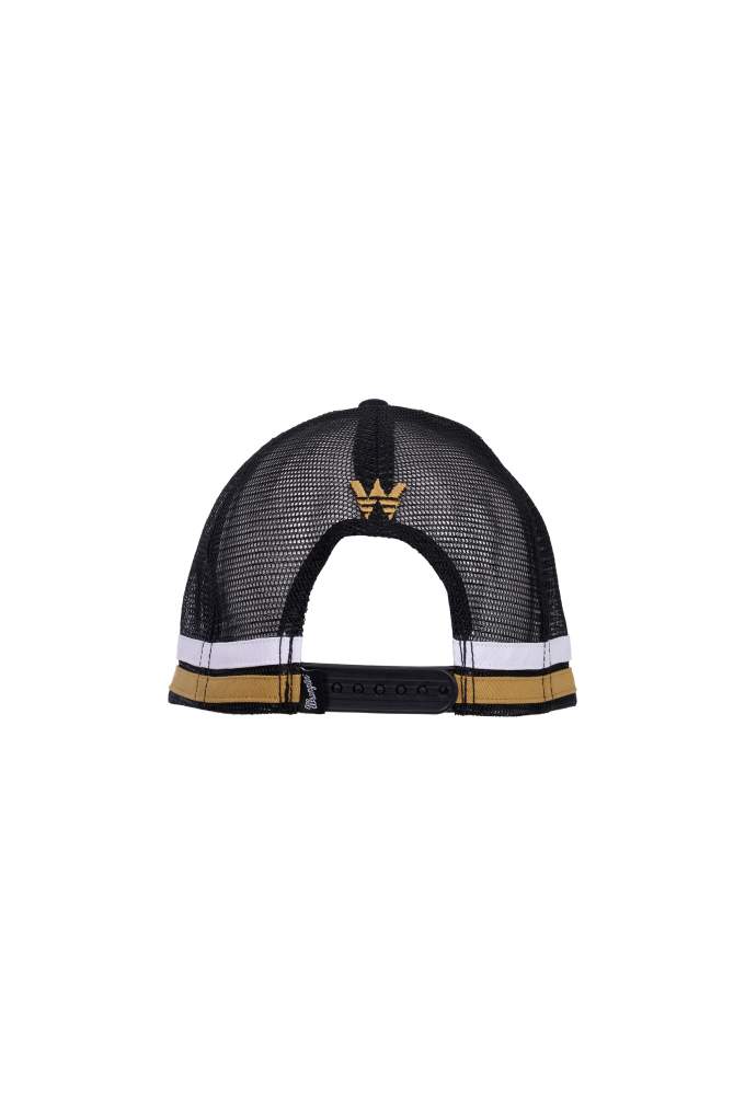 Wrangler Mens Eddie High Profile Trucker Cap