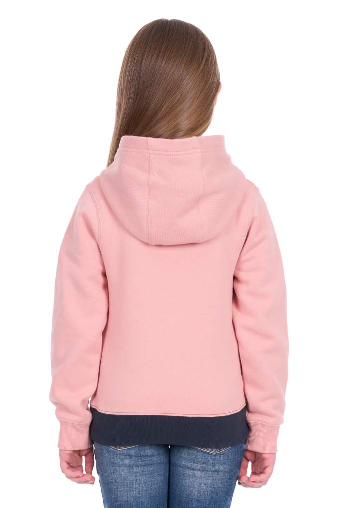 Wrangler Girls Brooke Hoodie Rose/Navy