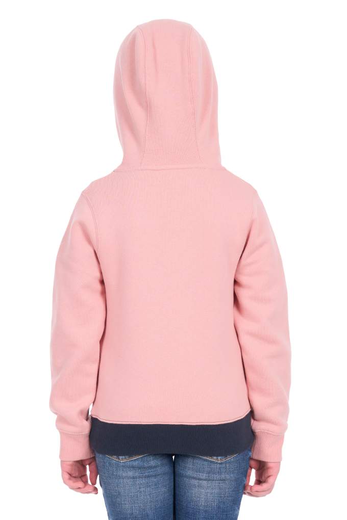 Wrangler Girls Brooke Hoodie Rose/Navy