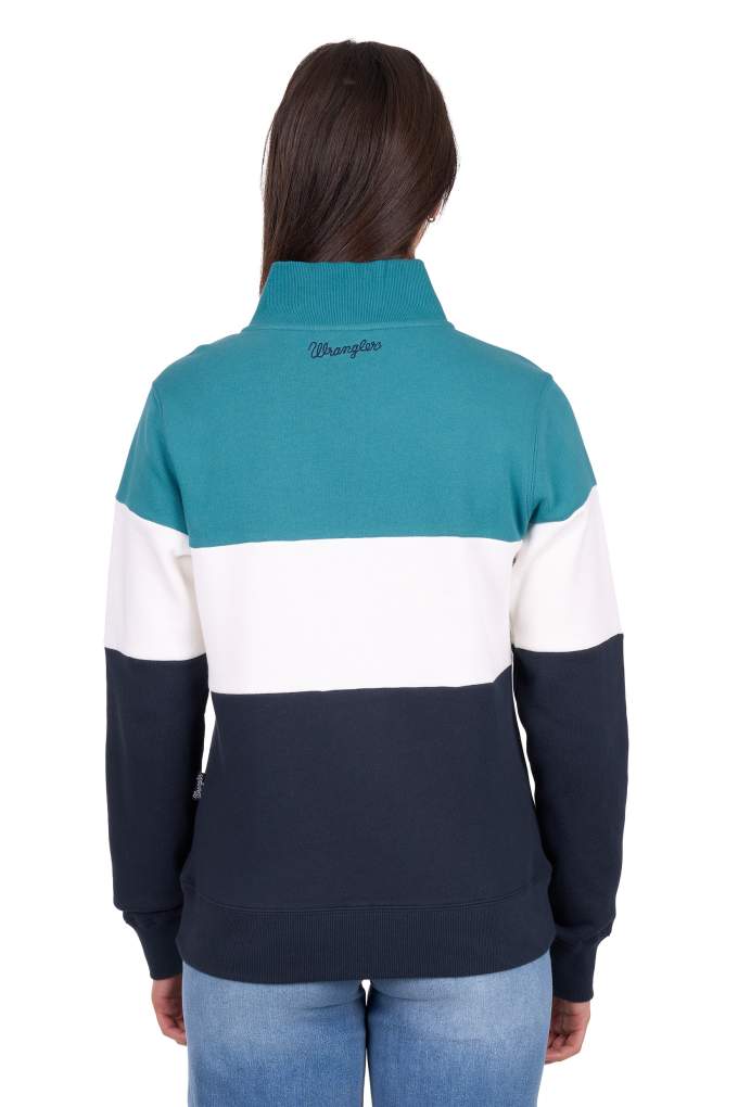 Wrangler Ladies Dana 1/4 Zip Pullover