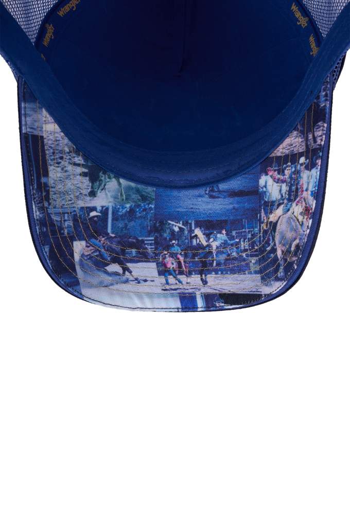 Wrangler Mens Mario High Profile Trucker Cap