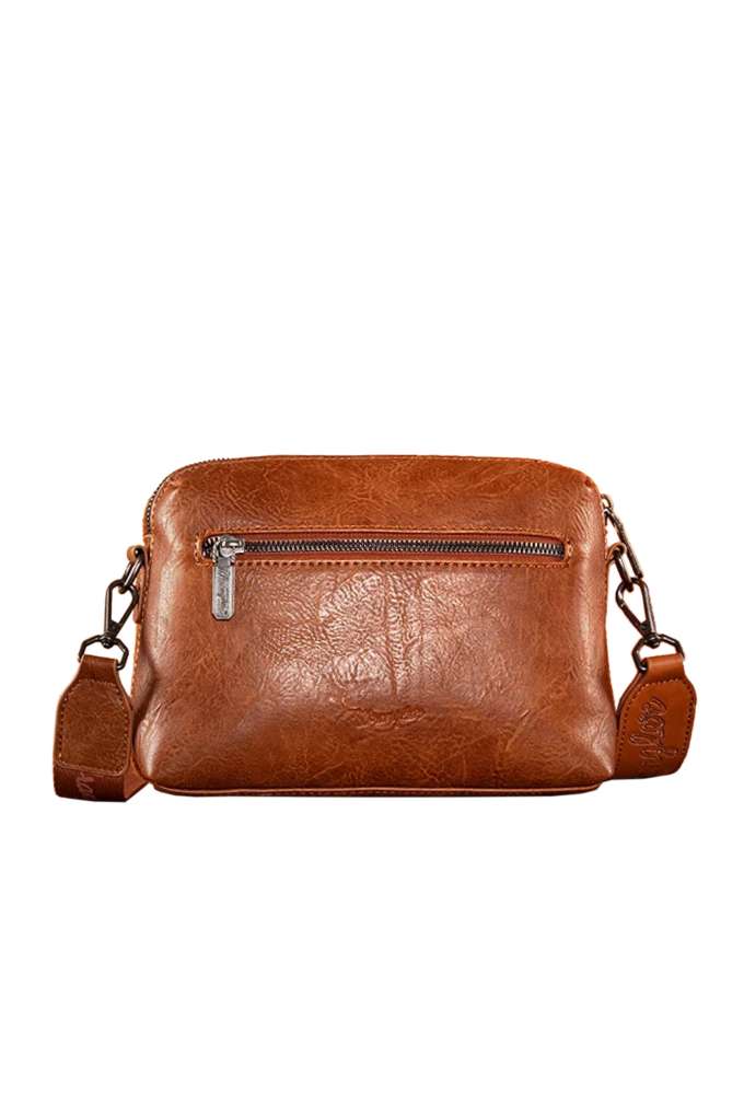 Wrangler Maya Aztec Crossbody Bag Tan