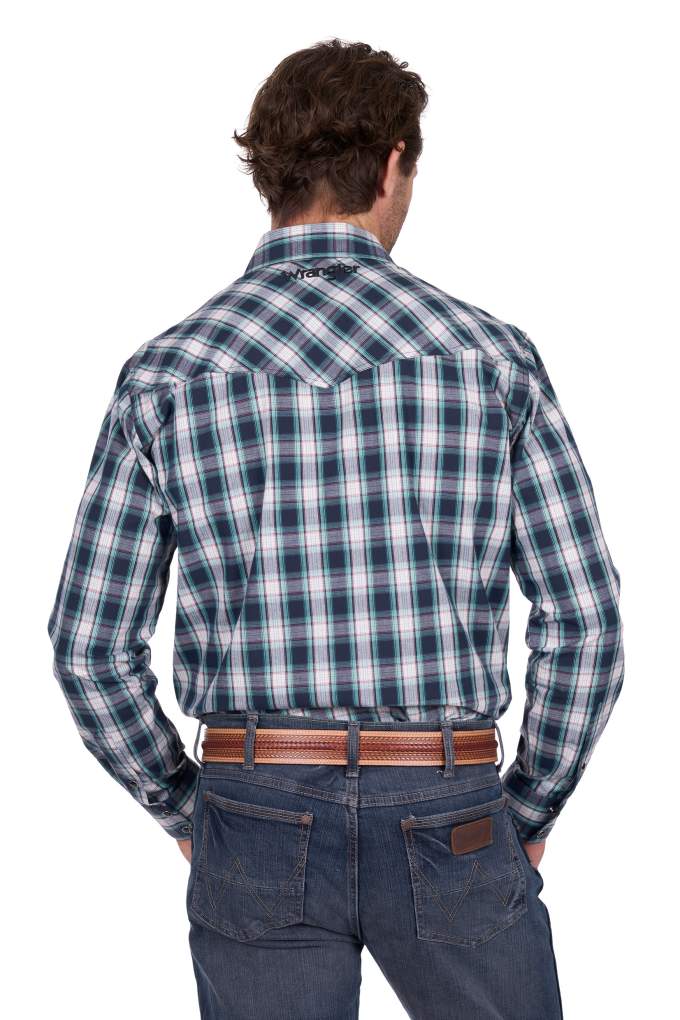 Wrangler Mens Dustin Check Shirt