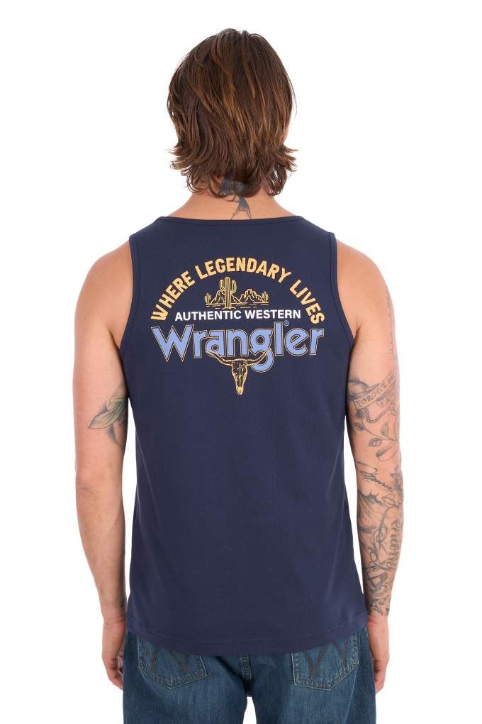 Wrangler Mens Kenny Singlet
