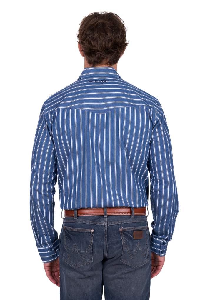 Wrangler Mens Roy Stripe Shirt