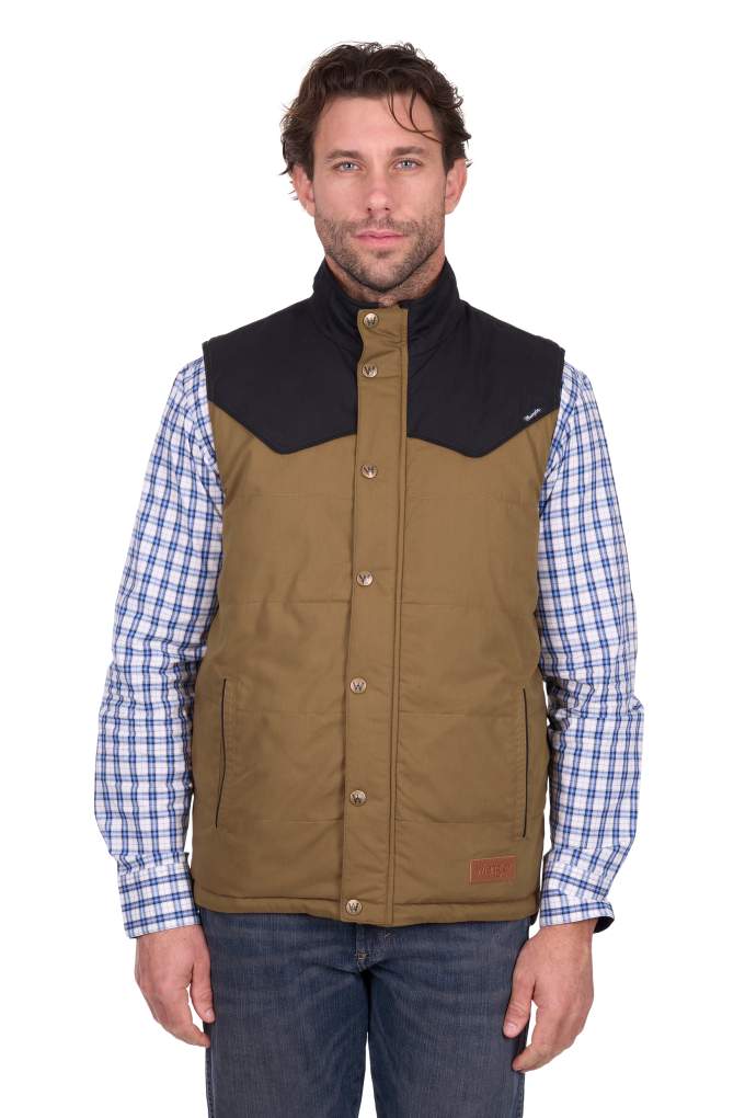 Wrangler Mens Ruben Vest