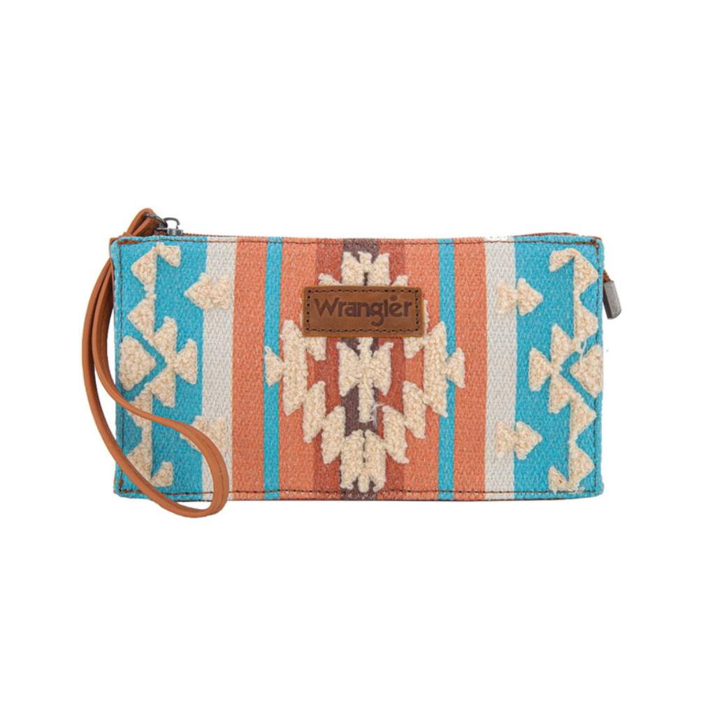 Wrangler Cilia Aztec Wristlet Purse