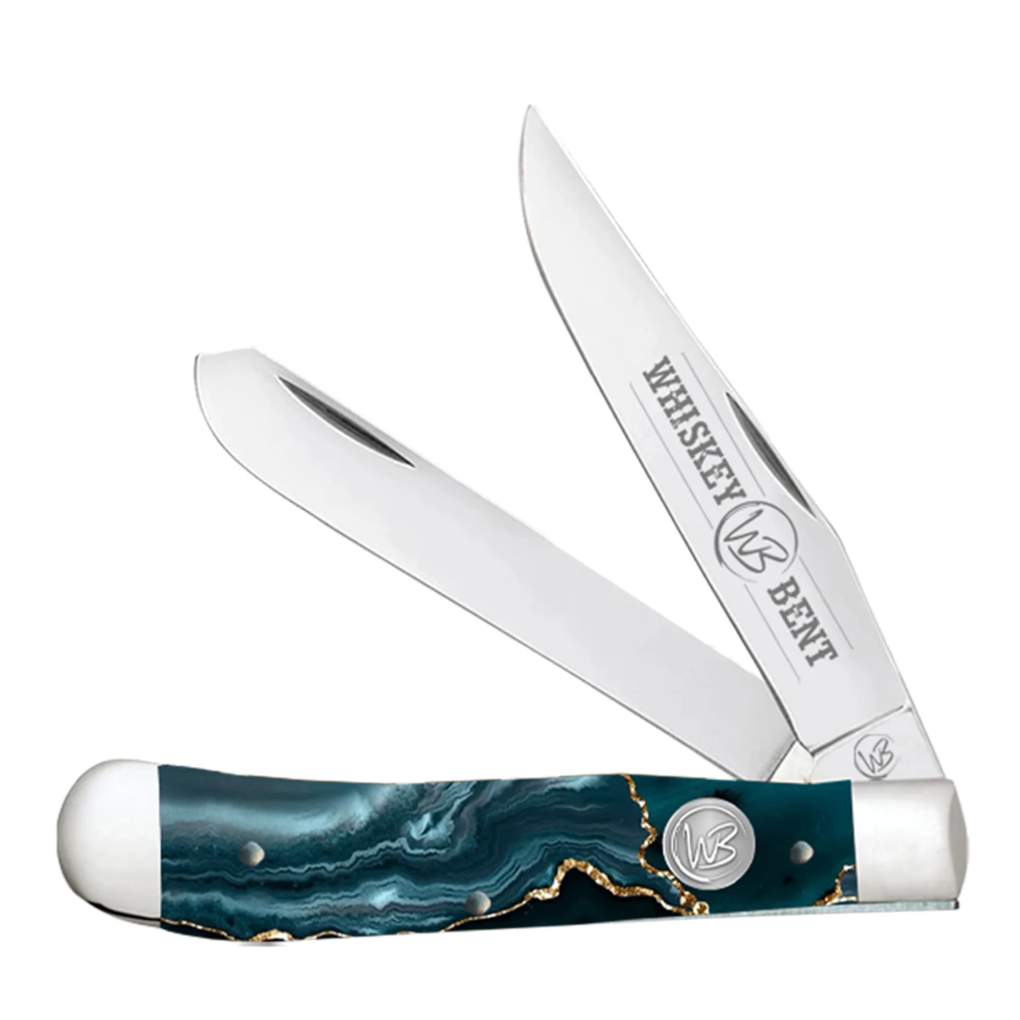 Whiskey Bent Trapper Knife Gold Rush