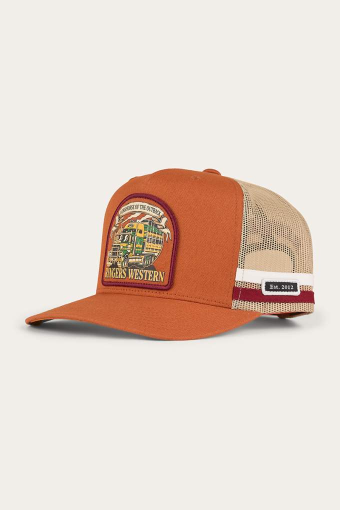 Ringer Western Workhorse Trucker Cap Rust
