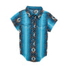 Wrangler Boys Aztec Western S/S Bodysuit