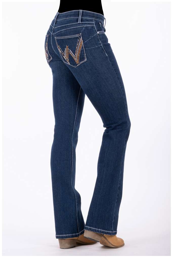 Wrangler Ladies Amelia Q Baby Booty Up Jeans