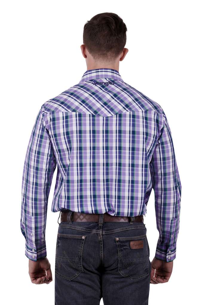 Wrangler Mens Anthony Shirt Check