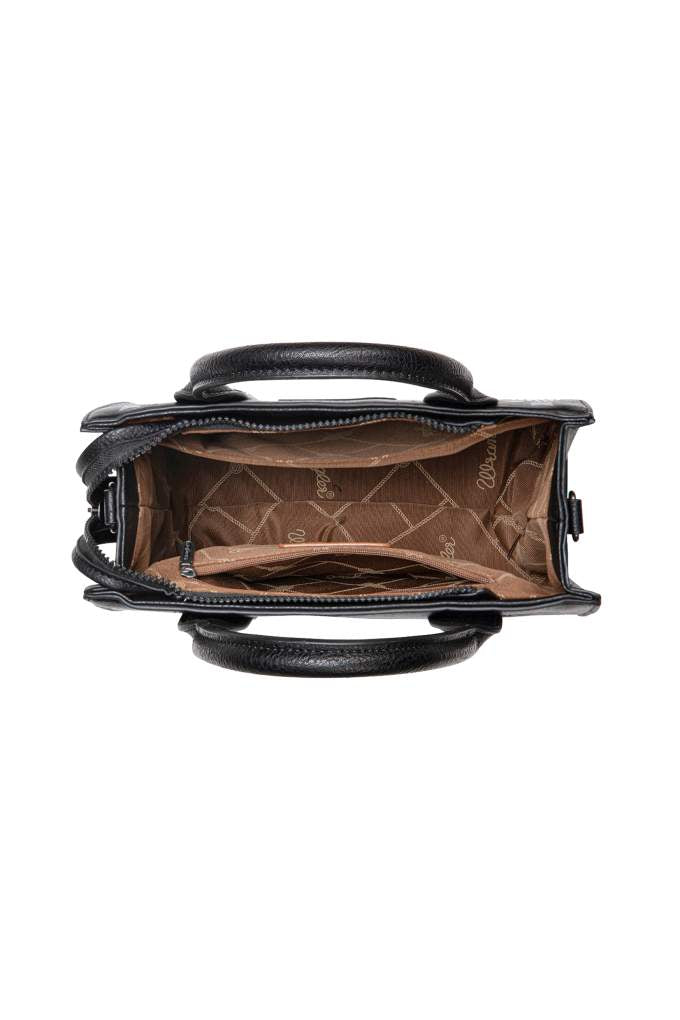 Wrangler Talia Aztec Crossbody Bag Black