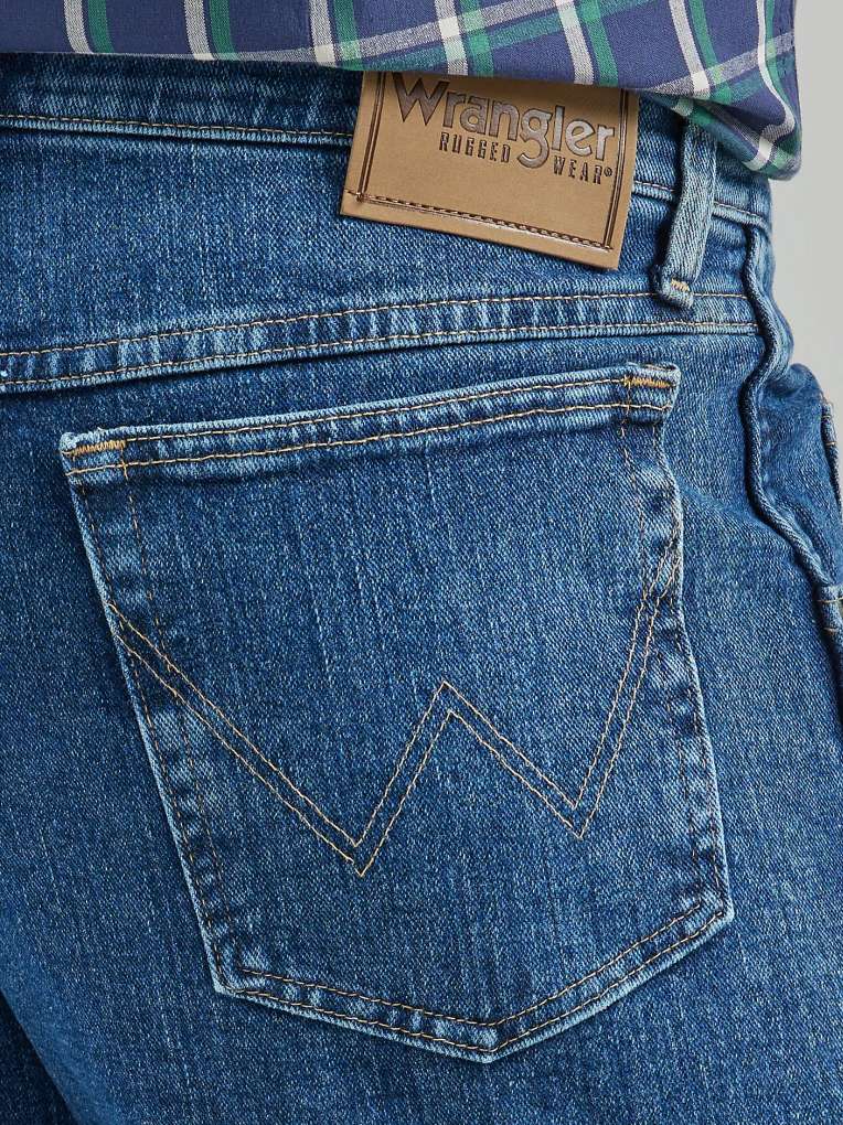 Wrangler Mens Denim Comfort Waist Shorts