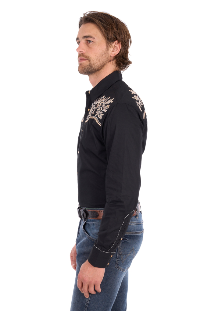 Wrangler Mens Anthony Embroidered Shirt