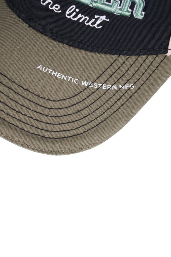 Wrangler Layton HP Trucker Cap Black/Sage