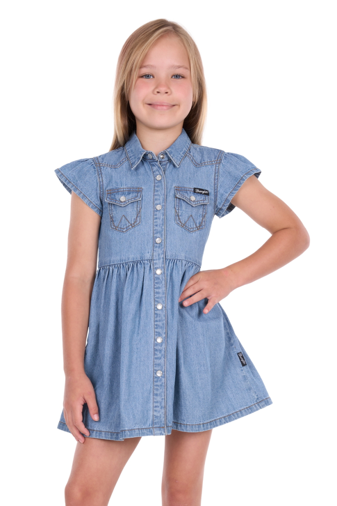 Wrangler Girls Poppy S/S Dress