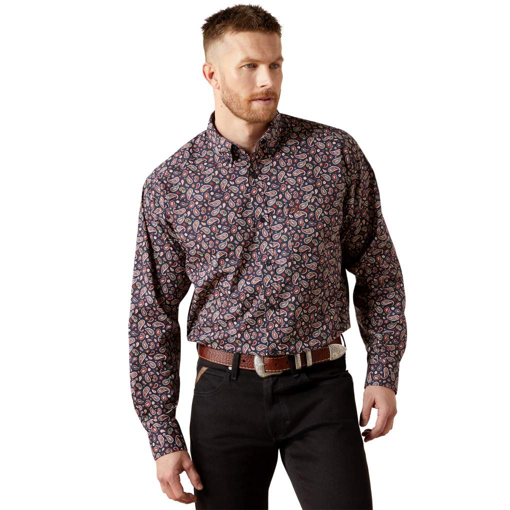 Ariat Mens Wallace Paisley Shirt