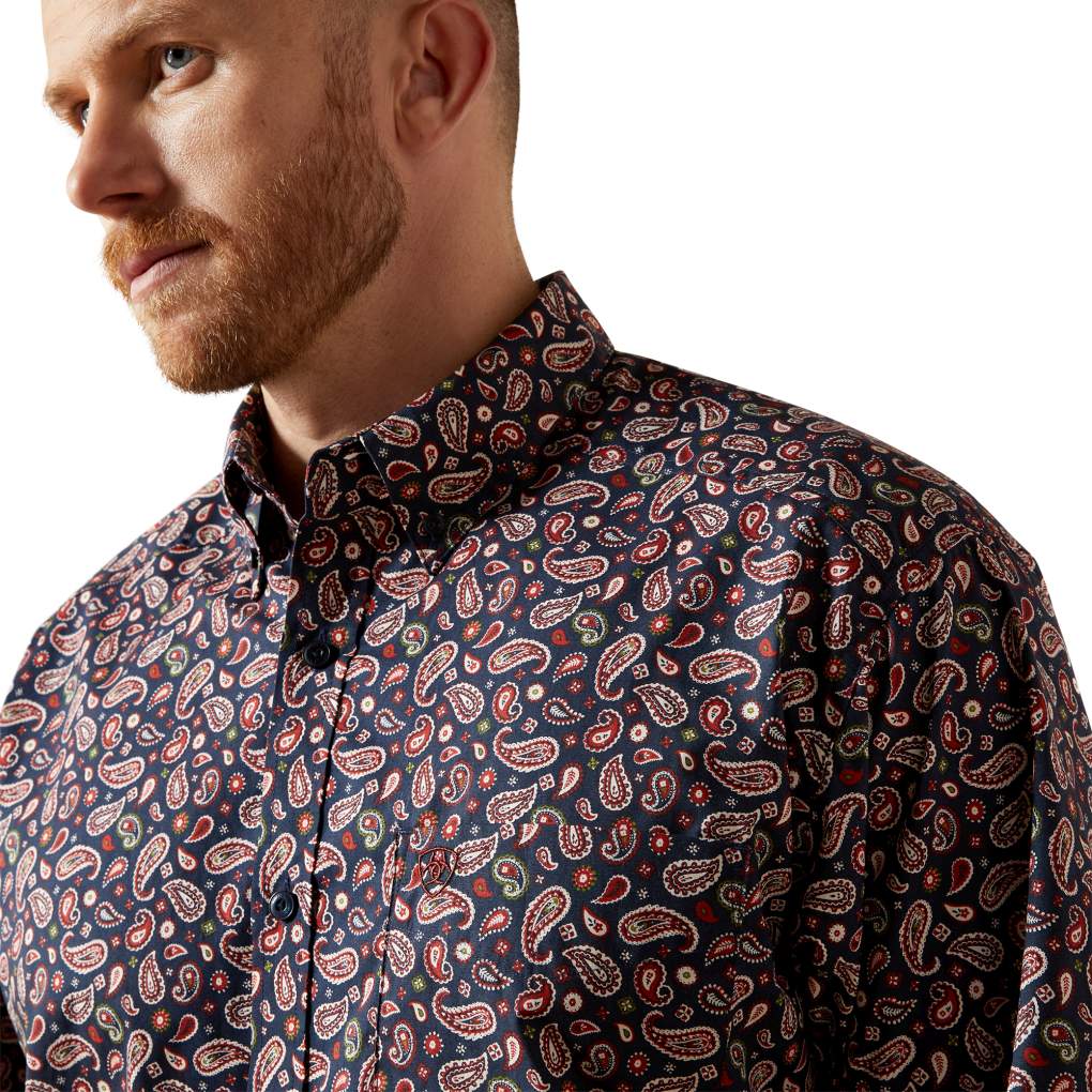 Ariat Mens Wallace Paisley Shirt