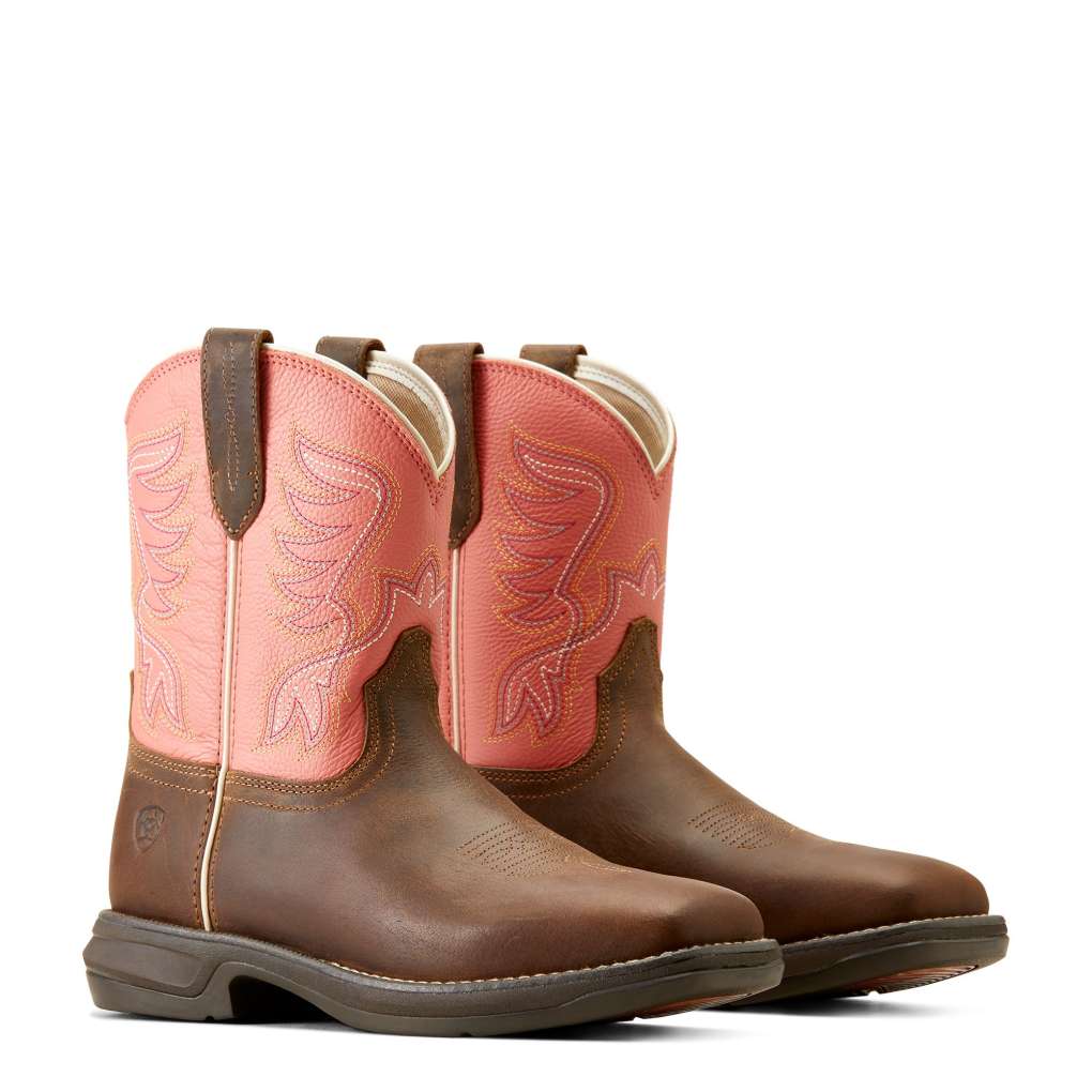 Ariat Ladies Anthem Shortie Myra Honey Bee Cosmic Coral