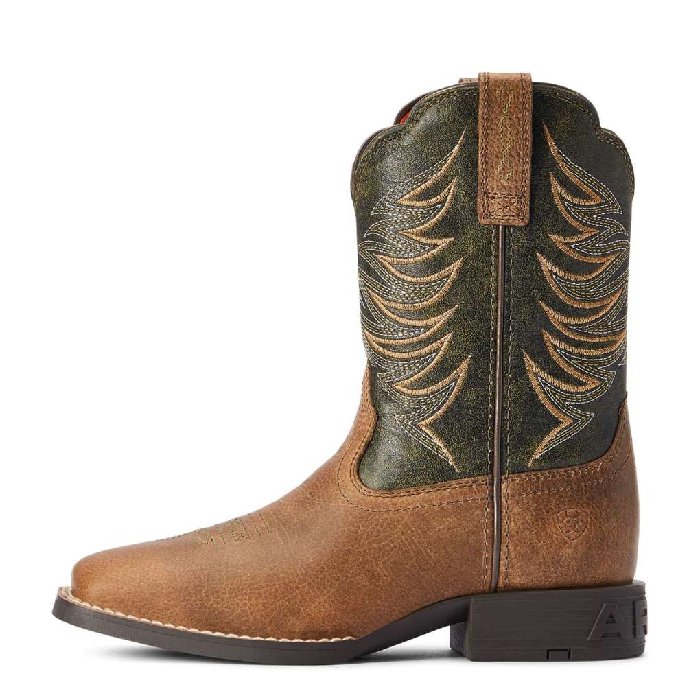 Ariat Kids Firecatcher Distressed Brown/Alfalfa