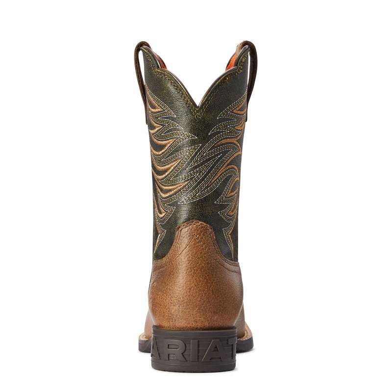 Ariat Kids Firecatcher Distressed Brown/Alfalfa