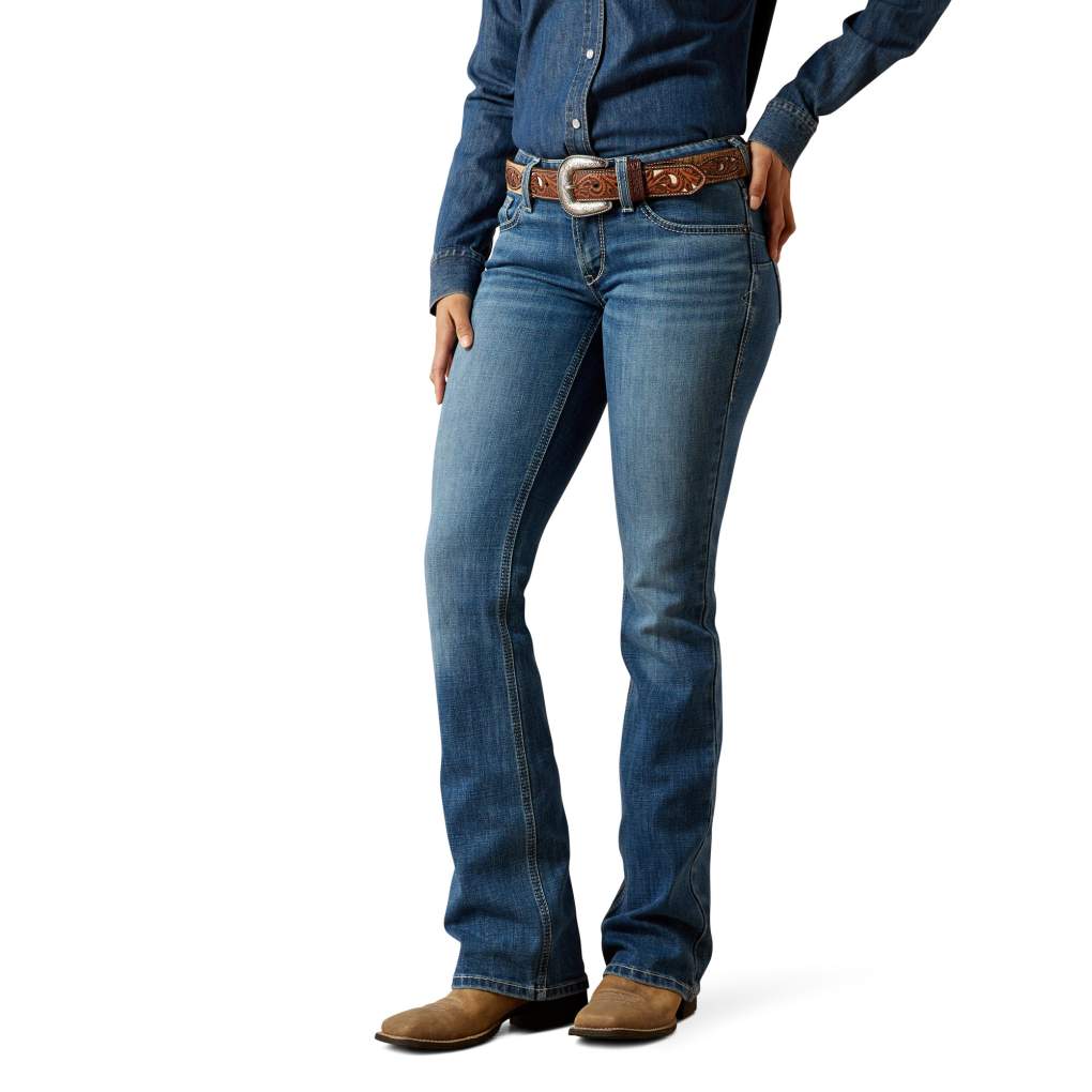 Ariat Ladies Aisha Ithica Reg Mid Rise Jeans